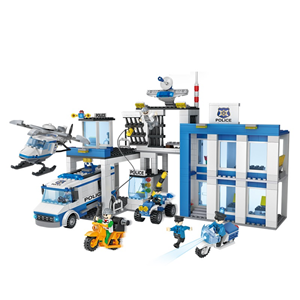 لگو سیتی ایستگاه مرکزی پلیس کوگو CoGo قطعه 857 مدل 4156_اسباب بازی